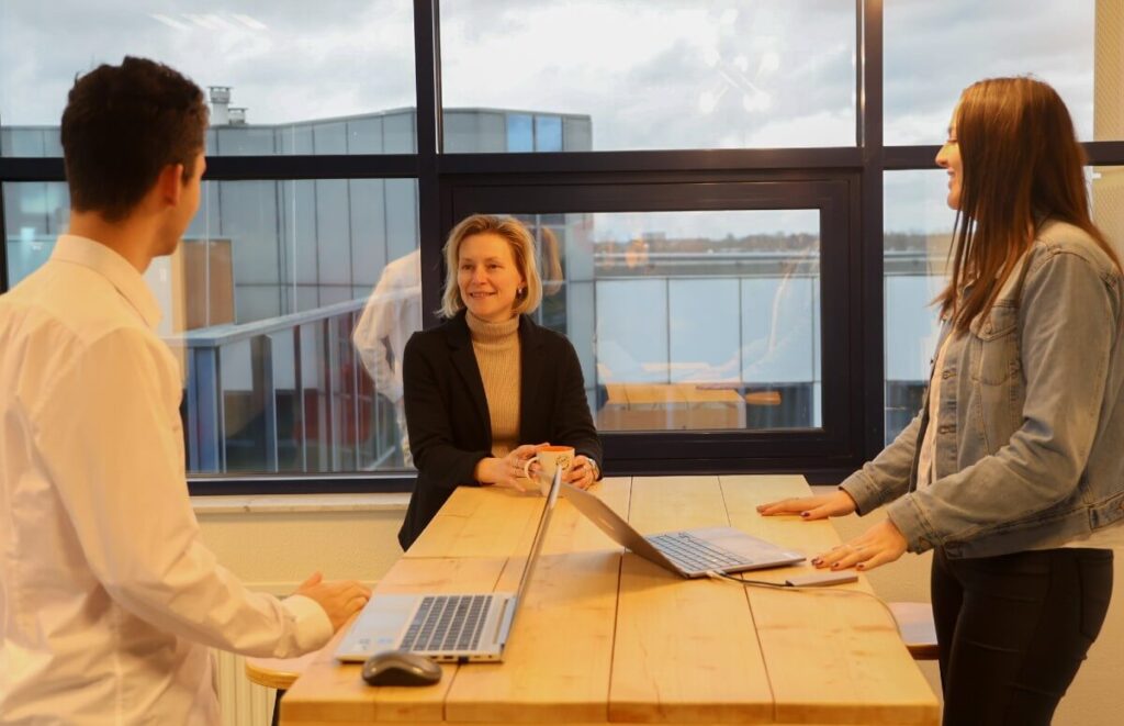 Rowena, Florian en Mariël